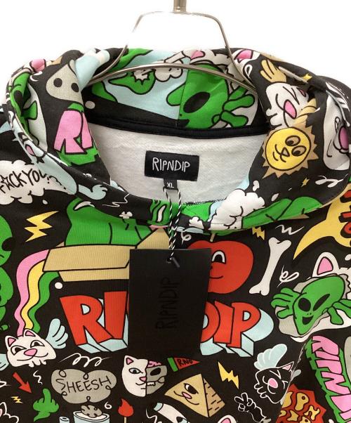 RIPNDIP（リップンディップ）RIPNDIP (リップンディップ) Good Days Hoodie マルチカラー サイズ:XLの古着・服飾アイテム