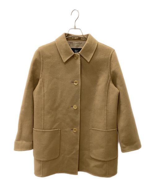 BURBERRY LONDON（バーバリーロンドン）BURBERRY LONDON (バーバリーロンドン) カシミヤ混ウールコート ベージュ サイズ:40の古着・服飾アイテム