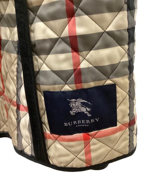 BURBERRY LONDON（バーバリーロンドン）BURBERRY LONDON (バーバリーロンドン) キルティングジャケット ブラック サイズ:9の古着・服飾アイテム