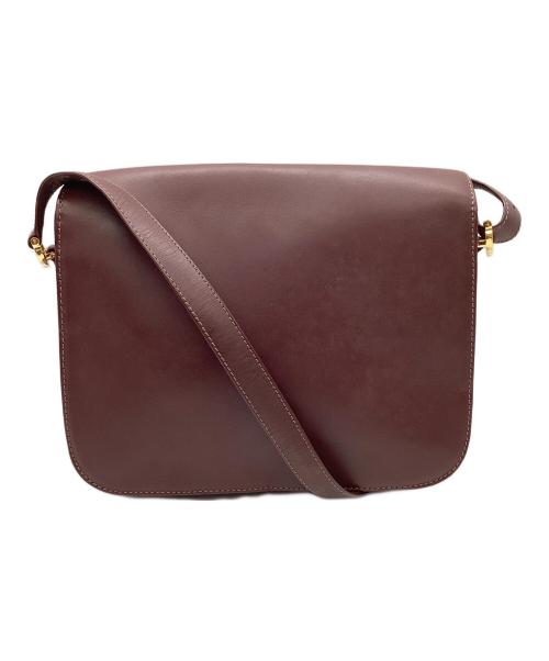 Cartier（カルティエ）Cartier (カルティエ) ショルダーバッグ ブラウンの古着・服飾アイテム