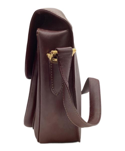 Cartier（カルティエ）Cartier (カルティエ) ショルダーバッグ ブラウンの古着・服飾アイテム