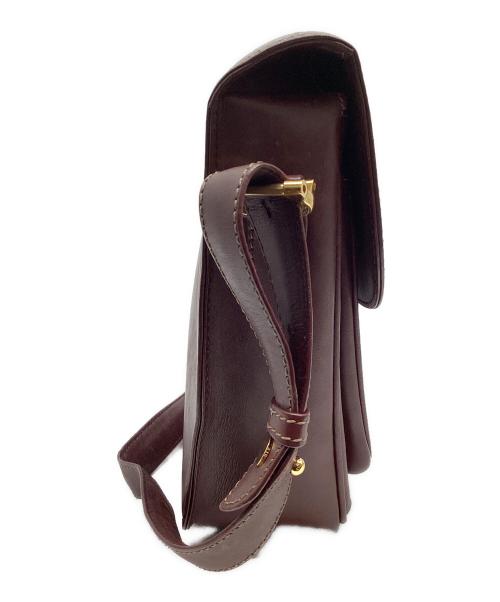Cartier（カルティエ）Cartier (カルティエ) ショルダーバッグ ブラウンの古着・服飾アイテム