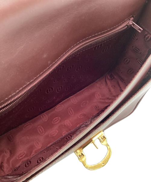 Cartier（カルティエ）Cartier (カルティエ) ショルダーバッグ ブラウンの古着・服飾アイテム
