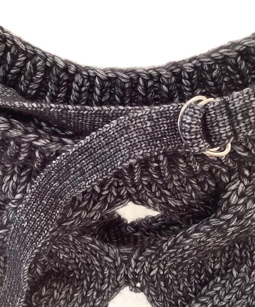 MAISON SPECIAL（メゾンスペシャル）MAISON SPECIAL (メゾンスペシャル) 厚手ニット ブラック サイズ:FREE 未使用品の古着・服飾アイテム