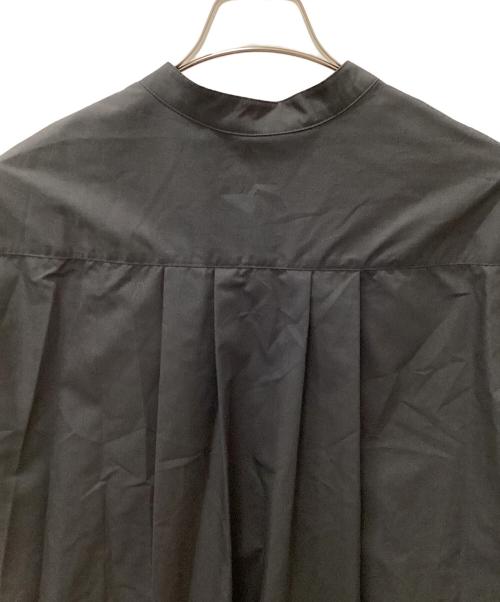 Adam et Rope（アダム エ ロペ）Adam et Rope (アダム エ ロペ) 2WAYベルトAラインシャツワンピース ブラック サイズ:F 未使用品の古着・服飾アイテム