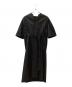 Adam et Rope（アダム エ ロペ）の古着「2WAYベルトAラインシャツワンピース」｜ブラック