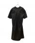 Adam et Rope (アダム エ ロペ) 2WAYベルトAラインシャツワンピース ブラック サイズ:F 未使用品：6000円