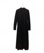 UN3D.アンスリード）の古着「長袖ワンピース」｜ブラック