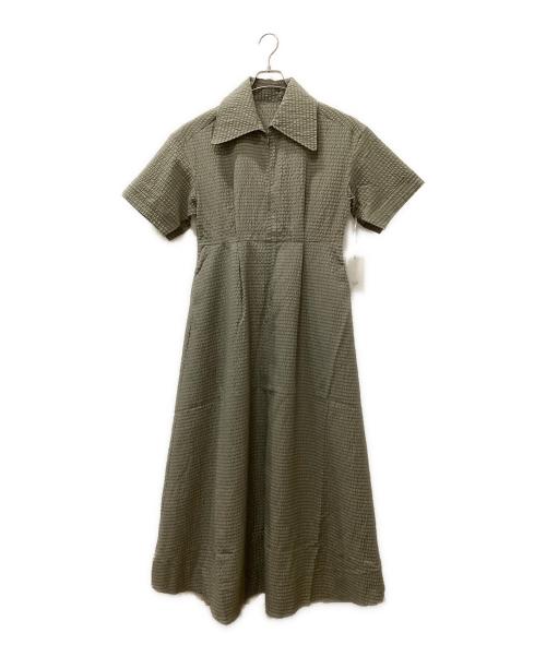 STYLE MIXER（スタイルミキサー）STYLE MIXER (スタイルミキサー) 半袖ワンピース 黄緑 サイズ:M 未使用品の古着・服飾アイテム