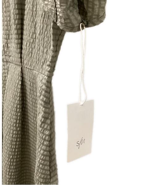 STYLE MIXER（スタイルミキサー）STYLE MIXER (スタイルミキサー) 半袖ワンピース 黄緑 サイズ:M 未使用品の古着・服飾アイテム