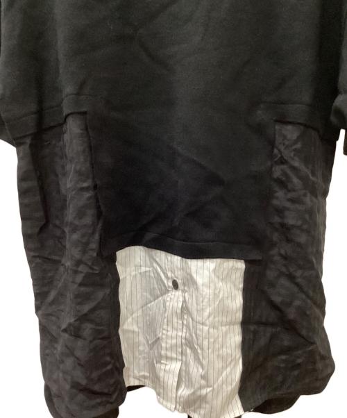 ENFOLD（エンフォルド）ENFOLD (エンフォルド) 半袖シャツ ホワイト×ブラック サイズ:38の古着・服飾アイテム