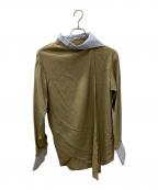 IRENEアイレネ）の古着「長袖シャツ」｜カーキ