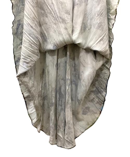 LE CIEL BLEU（ルシェルブルー）LE CIEL BLEU (ルシェルブルー) ロングスカート マルチカラー サイズ:36の古着・服飾アイテム