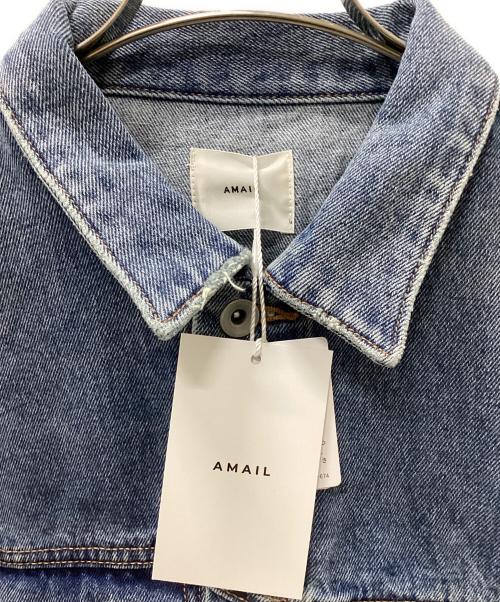 AMAIL（アマイル）AMAIL (アマイル) デニムジャケット インディゴ サイズ:F 未使用品の古着・服飾アイテム