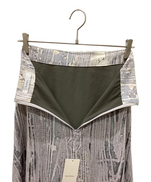 MURRAL（ミューラル）MURRAL (ミューラル) Baum skirt グレー サイズ:1 未使用品の古着・服飾アイテム