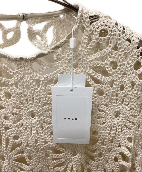 Ameri（アメリ）Ameri (アメリ) 長袖ワンピース ベージュ サイズ:M 未使用品の古着・服飾アイテム