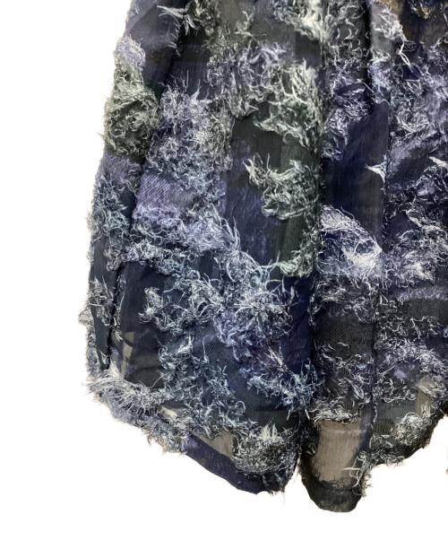 Ameri（アメリ）Ameri (アメリ) MEDI RACHEL FLUFFY ART CAMISOLE ネイビー サイズ:Ｍの古着・服飾アイテム