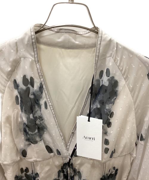 Ameri（アメリ）Ameri (アメリ) MEDI DECALCOMANIA CHIFFON ベージュ サイズ:Ｍの古着・服飾アイテム