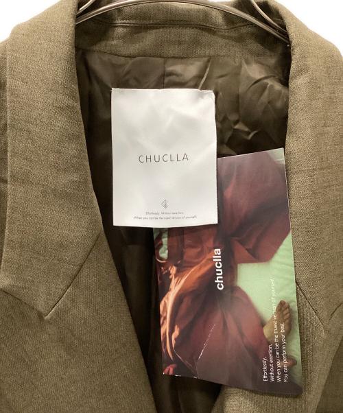 chuclla（チュクラ）chuclla (チュクラ) テーラードジャケット カーキ サイズ:S 未使用品の古着・服飾アイテム