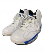 NIKEナイキ）の古着「AIR JORDAN 6 RETRO」｜ホワイト×ブルー