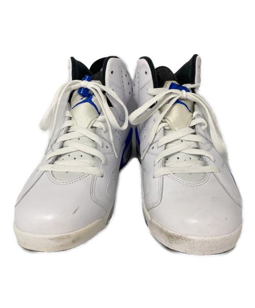 NIKE（ナイキ）NIKE (ナイキ) AIR JORDAN 6 RETRO ホワイト×ブルー サイズ:27.5cmの古着・服飾アイテム