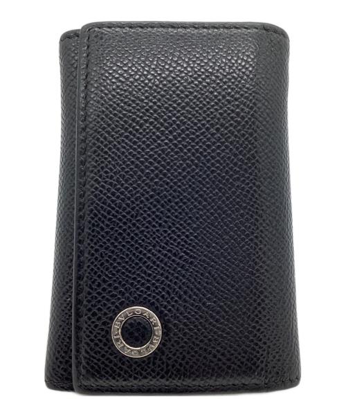 BVLGARI（ブルガリ）BVLGARI (ブルガリ) キーリング付6連キーホルダー ブラックの古着・服飾アイテム