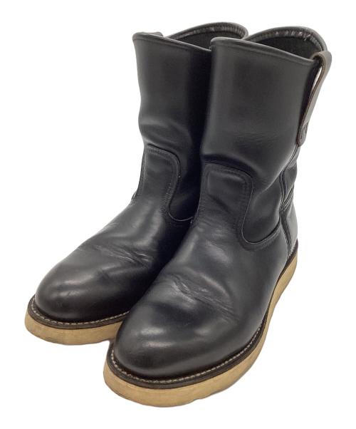 RED WING（レッドウィング）RED WING (レッドウィング) 90'sペコスブーツ ブラッククローム サイズ:6Eの古着・服飾アイテム
