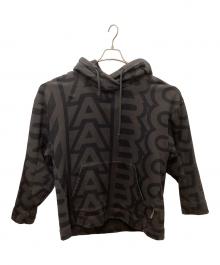 MARC JACOBS（マークジェイコブズ）の古着「MONOGRAM OVERSIZED HOODIE」｜グレー