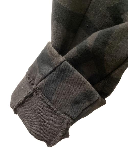 MARC JACOBS（マークジェイコブズ）MARC JACOBS (マークジェイコブス) MONOGRAM OVERSIZED HOODIE グレー サイズ:XSの古着・服飾アイテム