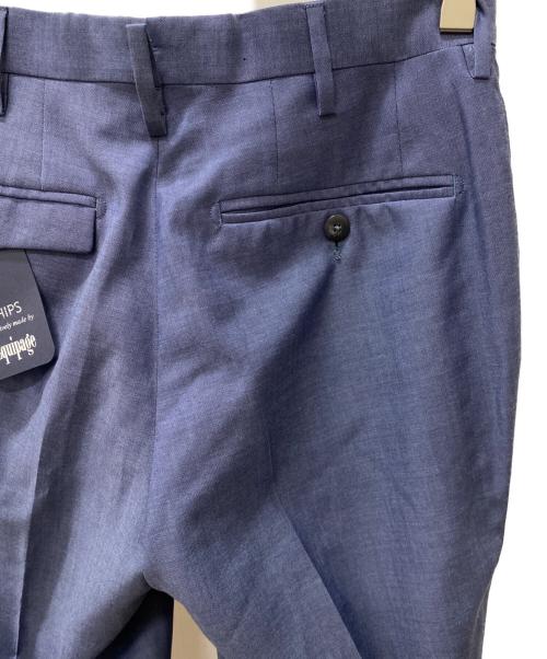 SHIPS（シップス）SHIPS (シップス) EQUIPAGE:ウールスラックス ネイビー サイズ:42の古着・服飾アイテム