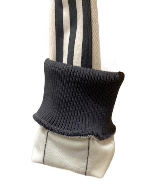 adidas（アディダス）adidas (アディダス) トラックジャケット ベージュ×ブラック サイズ:Mの古着・服飾アイテム