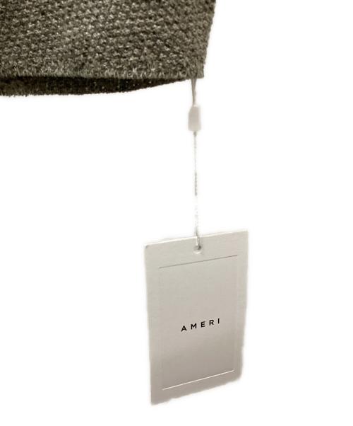 Ameri（アメリ）Ameri (アメリ) BUSTIER SET SURFACE CHANGE KNIT TOP グレー サイズ:Fの古着・服飾アイテム