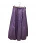 Ameri（アメリ）の古着「VOLUME LONG FLARE SKIRT」｜バイオレット