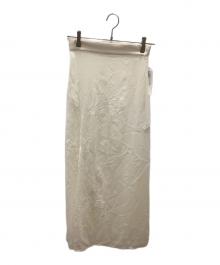 Ameri VINTAGE（アメリヴィンテージ）の古着「ADELA SHEER SKIRT」｜ベージュ