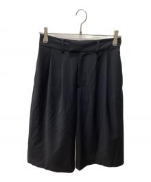 JOSE MOON（ジョゼムーン）の古着「WOOL HALF PANTS」｜ブラック