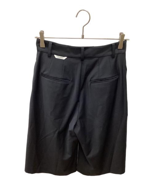 JOSE MOON（ジョゼムーン）JOSE MOON (ジョゼムーン) WOOL HALF PANTS ブラック サイズ:38の古着・服飾アイテム