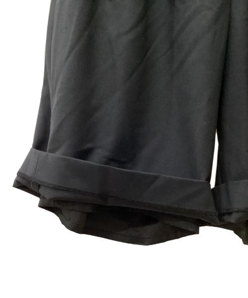 JOSE MOON（ジョゼムーン）JOSE MOON (ジョゼムーン) WOOL HALF PANTS ブラック サイズ:38の古着・服飾アイテム