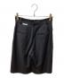 JOSE MOON (ジョゼムーン) WOOL HALF PANTS ブラック サイズ:38：6000円