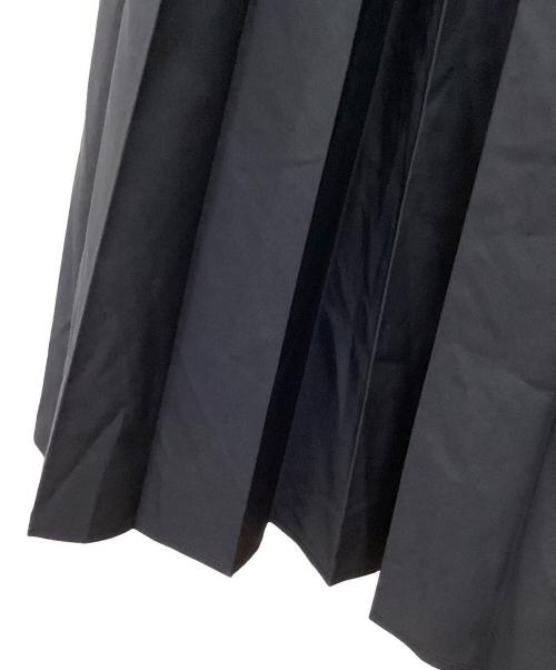 nagonstans（ナゴンスタンス）nagonstans (ナゴンスタンス) water proof wide プリーツスカート ネイビー サイズ:Sの古着・服飾アイテム