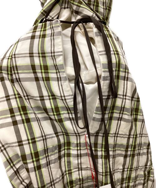 MAISON SPECIAL（メゾンスペシャル）MAISON SPECIAL (メゾンスペシャル) Checked Maxidresses ベージュ サイズ:38の古着・服飾アイテム