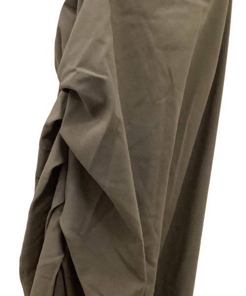 LE CIEL BLEU（ルシェルブルー）LE CIEL BLEU (ルシェルブルー) 半袖ワンピース オリーブ サイズ:38の古着・服飾アイテム