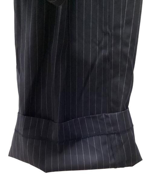 MAISON SPECIAL（メゾンスペシャル）MAISON SPECIAL (メゾンスペシャル) American Sleeve Stripe Jumpsuit ネイビー サイズ:38の古着・服飾アイテム