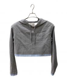 MAISON SPECIAL（メゾンスペシャル）の古着「Hoodie Tailored Tops」｜グレー