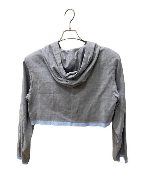 MAISON SPECIAL（メゾンスペシャル）MAISON SPECIAL (メゾンスペシャル) Hoodie Tailored Tops グレー サイズ:Freeの古着・服飾アイテム