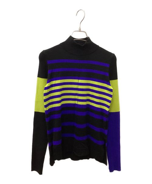 UN3D.（アンスリード）UN3D. (アンスリード) MULTI BORDER TURTLE KT ブラック サイズ:36の古着・服飾アイテム