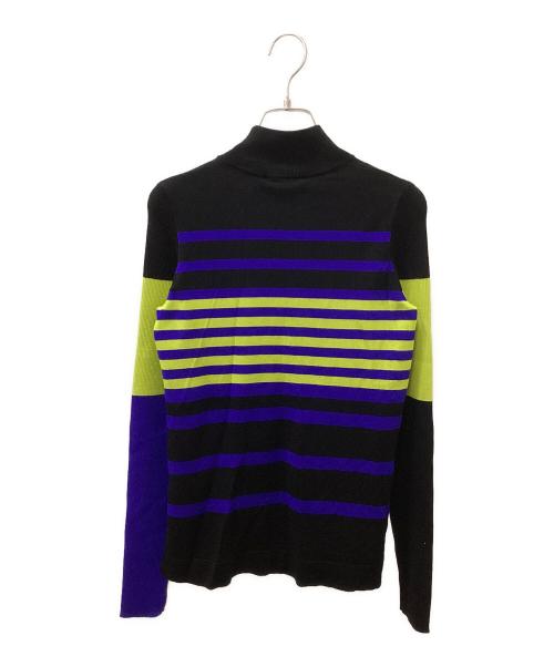 UN3D.（アンスリード）UN3D. (アンスリード) MULTI BORDER TURTLE KT ブラック サイズ:36の古着・服飾アイテム