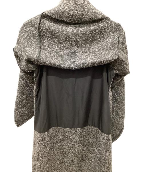 willfully（ウィルフリー）willfully (ウィルフリー) camisole layered cup in mix tweed OP グレー サイズ:Freeの古着・服飾アイテム