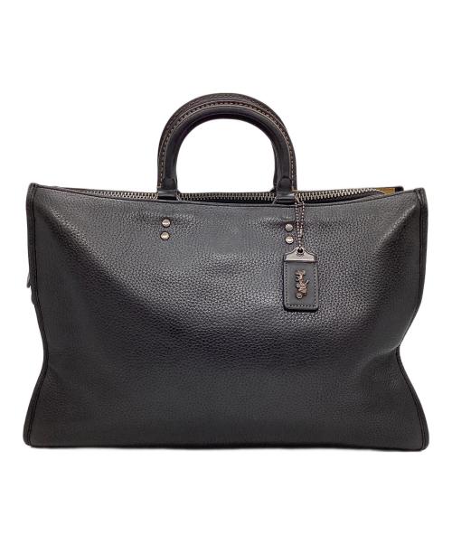 COACH（コーチ）COACH (コーチ) ローグ ブリーフ・リジェネラティブ レザー ブラックの古着・服飾アイテム