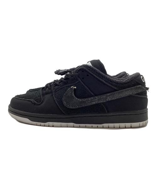 NIKE（ナイキ）NIKE (ナイキ) GNARHUNTERS (ナーハンターズ) SB DUNK LOW PRO QS BLACK/BLACK-WHITE サイズ:25.5cmの古着・服飾アイテム