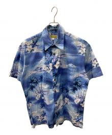 Hawaiian Tops（ハワイアントップス）の古着「アロハシャツ」｜ブルー